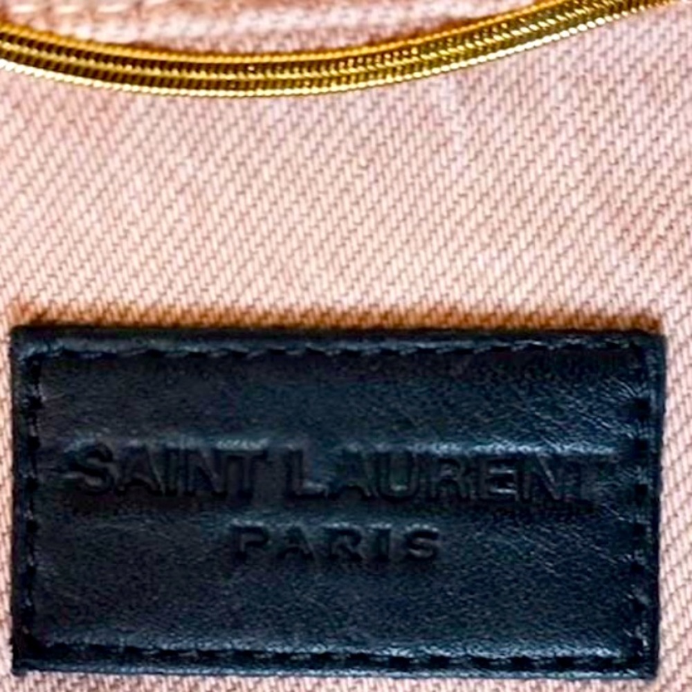 Saint Laurent YSL light pink denim jacket